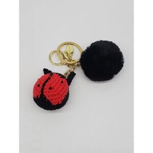 Hallmark Keychain - Fabric Ladybug